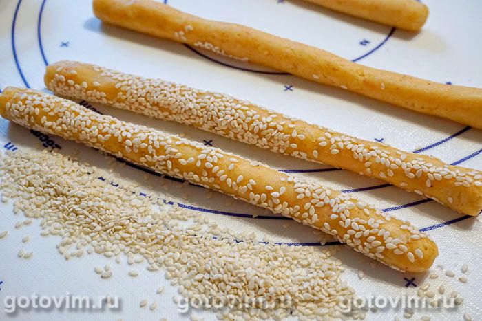 Фотографии рецепта Сырные палочки, 06 Сырные палочки, Шаг 06