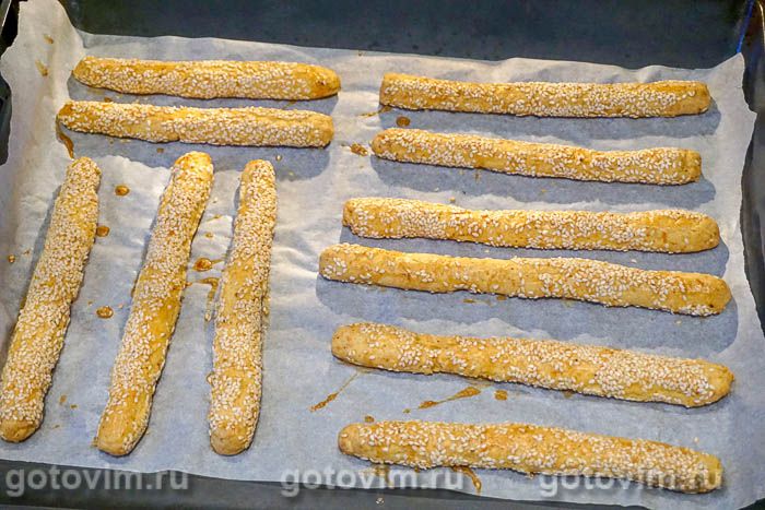 Фотографии рецепта Сырные палочки, 07 Сырные палочки, Шаг 07