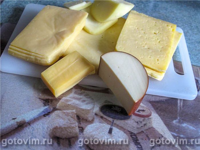 Фотографии рецепта Сыр с зеленью, 01 Сыр с зеленью, Шаг 01