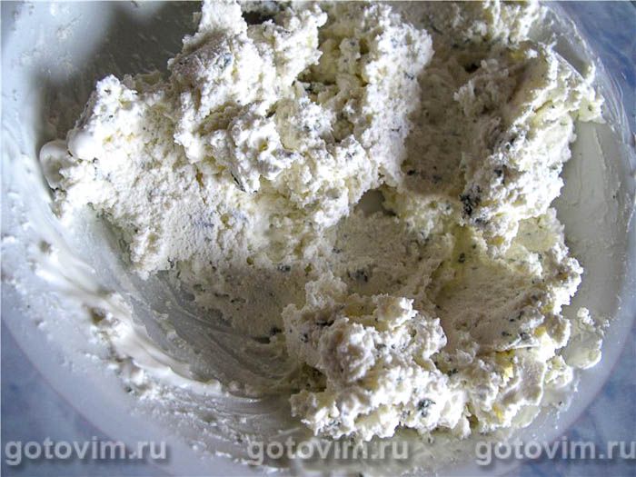 Фотографии рецепта Сыр с зеленью, 04 Сыр с зеленью, Шаг 04