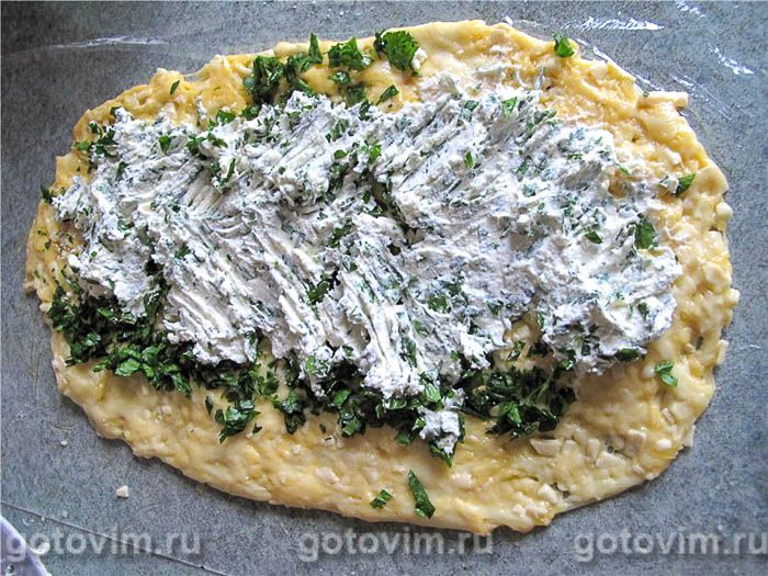 Фотографии рецепта Сыр с зеленью, 06 Сыр с зеленью, Шаг 06