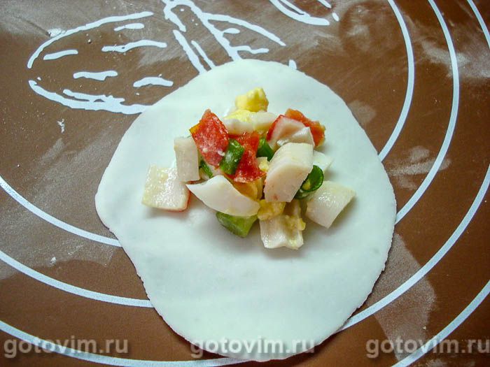 Фотографии рецепта Прозрачные китайские пельмени, 09 Прозрачные китайские пельмени, Шаг 09
