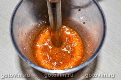 Фотографии рецепта Творог с хурмой, 02 Творог с хурмой, Шаг 02