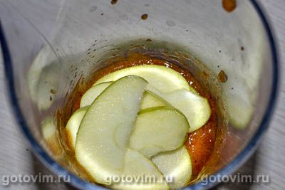 Фотографии рецепта Творог с хурмой, 04 Творог с хурмой, Шаг 04