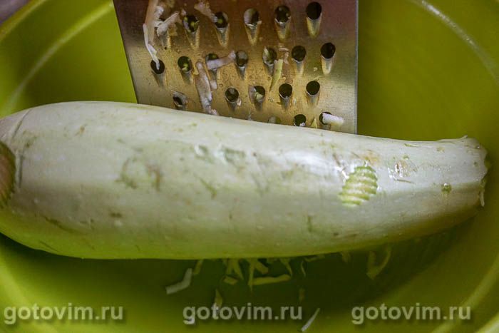 Фотографии рецепта Драники из кабачка и овсяной муки, 01 Драники из кабачка и овсяной муки, Шаг 01