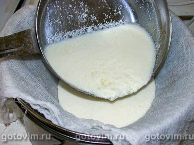 Фотографии рецепта Домашний творог, 02 Домашний творог, Шаг 02
