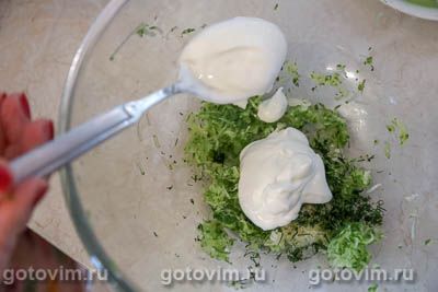 Фотографии рецепта Соус дзадзики, 03 Соус дзадзики, Шаг 03