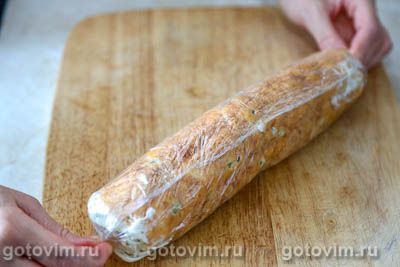 Фотографии рецепта Яичный рулет с крабовыми палочками VIČI, 11 Яичный рулет с крабовыми палочками VIČI, Шаг 11