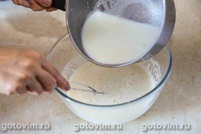 Фотографии рецепта Английский заварной крем (Custard with Vanilla), 04 Английский заварной крем (Custard with Vanilla), Шаг 04