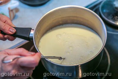 Фотографии рецепта Английский заварной крем (Custard with Vanilla), 06 Английский заварной крем (Custard with Vanilla), Шаг 06