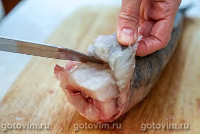 Фотографии рецепта Фаршированный судак, 02 Фаршированный судак, Шаг 02