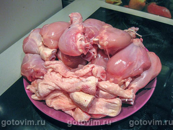 Фотографии рецепта Фаршированные куриные голени, 01 Фаршированные куриные голени, Шаг 01