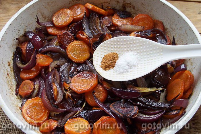 Фотографии рецепта Паштет из фасоли с грибами и овощами, 04 Паштет из фасоли с грибами и овощами, Шаг 04