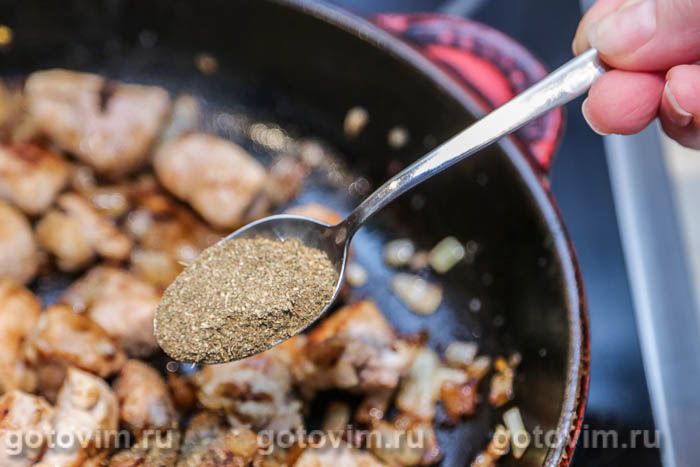 Фотографии рецепта Лобио из красной фасоли с мясом, 04 Лобио из красной фасоли с мясом, Шаг 04