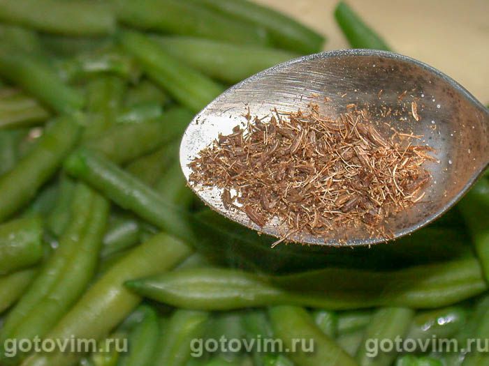Фотографии рецепта Запеканка со стручковой фасолью, 03 Запеканка со стручковой фасолью, Шаг 03