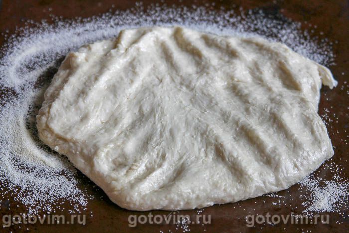 Фотографии рецепта Фокачча с виноградом и сыром, 06 Фокачча с виноградом и сыром, Шаг 06
