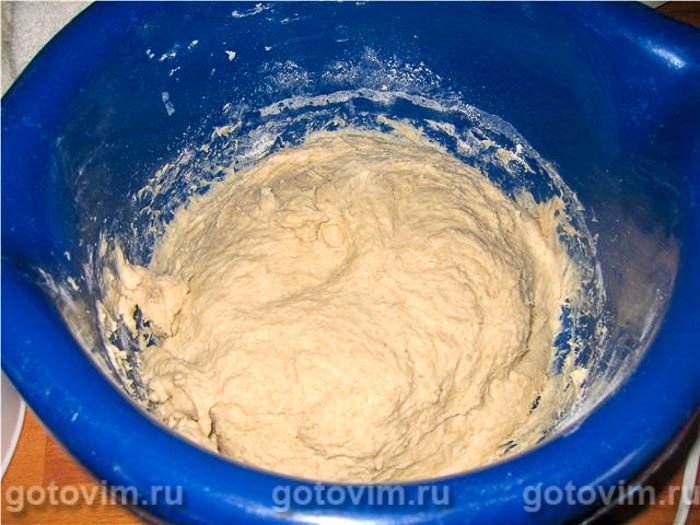 Фотографии рецепта Формовой хлеб из пшеничной муки и овсяных хлопьев, 02 Формовой хлеб из пшеничной муки и овсяных хлопьев, Шаг 02