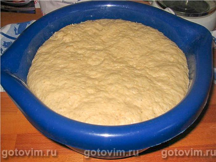 Фотографии рецепта Формовой хлеб из пшеничной муки и овсяных хлопьев, 03 Формовой хлеб из пшеничной муки и овсяных хлопьев, Шаг 03
