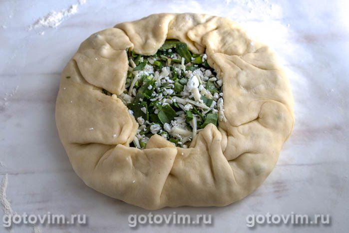 Фотографии рецепта Галеты с сыром и портулаком, 06 Галеты с сыром и портулаком, Шаг 06
