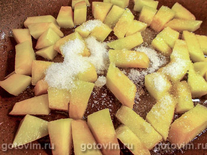 Фотографии рецепта Галета с тыквой и яблоками, 04 Галета с тыквой и яблоками, Шаг 04