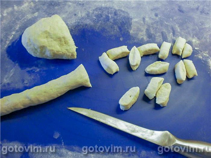 Фотографии рецепта Галушки с вишнёвым соусом, 04 Галушки с вишнёвым соусом, Шаг 04