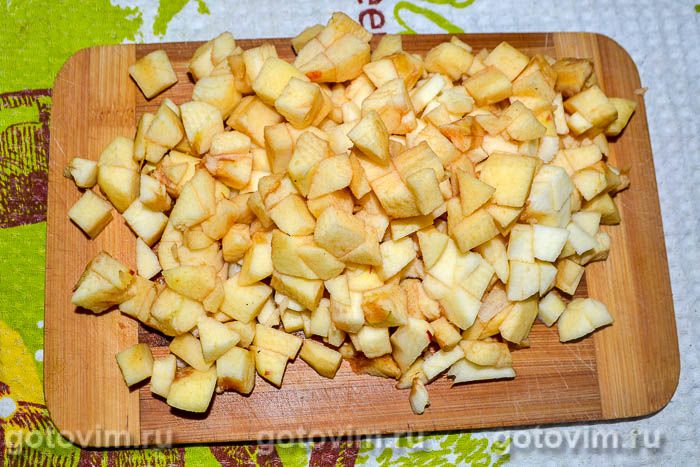 Фотографии рецепта Гавайский салат из курицы с ананасами без майонеза, 02 Гавайский салат из курицы с ананасами без майонеза, Шаг 02