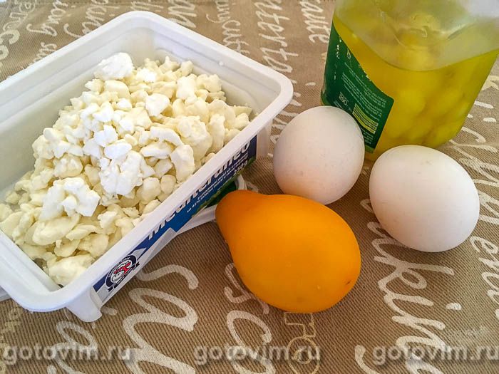 Фотографии рецепта Глазунья по-корсикански с зернистым сыром, маринованным шалотом и помидорами, 01 Глазунья по-корсикански с зернистым сыром, маринованным шалотом и помидорами, Шаг 01