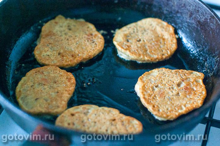 Фотографии рецепта Гороховые оладьи, 06 Гороховые оладьи, Шаг 06
