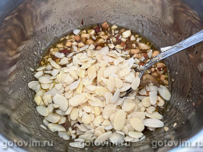 Фотографии рецепта Гранола домашняя с шоколадом, 02 Гранола домашняя с шоколадом, Шаг 02