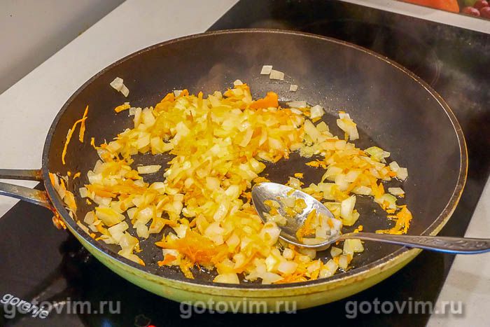 Фотографии рецепта Гречаники с фаршем в сметанном соусе, 06 Гречаники с фаршем в сметанном соусе, Шаг 06
