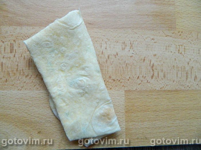 Фотографии рецепта Конвертики из лаваша, 07 Конвертики из лаваша, Шаг 07