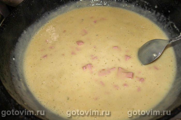 Фотографии рецепта Плавленый сыр с колбасой, 06 Плавленый сыр с колбасой, Шаг 06