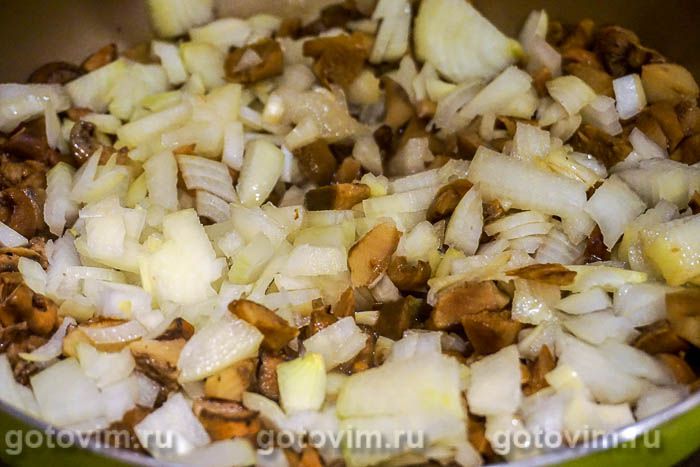 Фотографии рецепта Перловка с грибами (рыжиками), 03 Перловка с грибами (рыжиками), Шаг 03