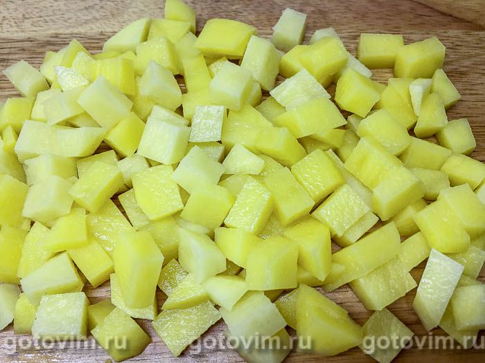 Фотографии рецепта Грибной суп из соленых груздей со взбитым яйцом , 02 Грибной суп из соленых груздей со взбитым яйцом , Шаг 02