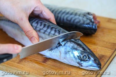Фотографии рецепта Скумбрия на решетке гриль, 01 Скумбрия на решетке гриль, Шаг 01