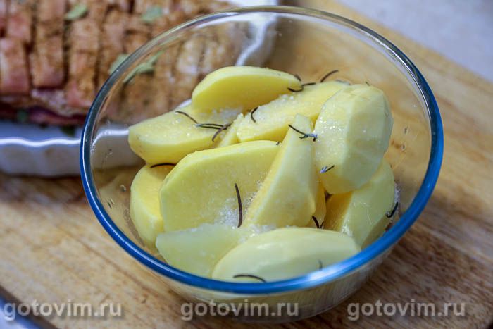 Фотографии рецепта Свиная грудинка, запеченная со специями, 05 Свиная грудинка, запеченная со специями, Шаг 05