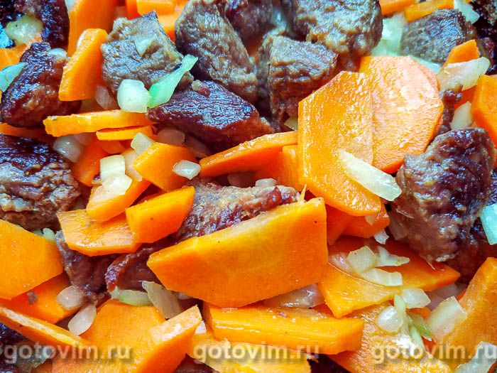 Фотографии рецепта Гуляш по-венгерски, 03 Гуляш по-венгерски, Шаг 03