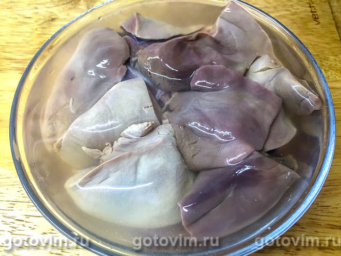 Фотографии рецепта Гусиная печень с яблоками и овощами, тушенная в белом вине, 01 Гусиная печень с яблоками и овощами, тушенная в белом вине, Шаг 01
