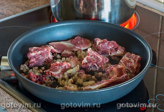 Фотографии рецепта Суп харчо из баранины, 03 Суп харчо из баранины, Шаг 03