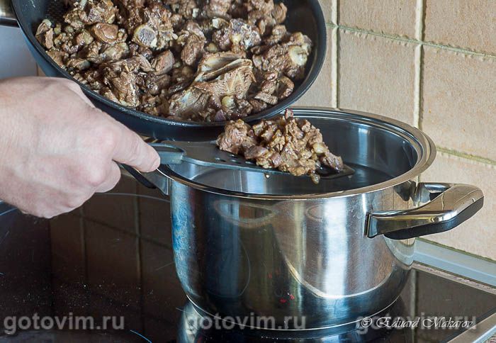 Фотографии рецепта Суп харчо из баранины, 04 Суп харчо из баранины, Шаг 04