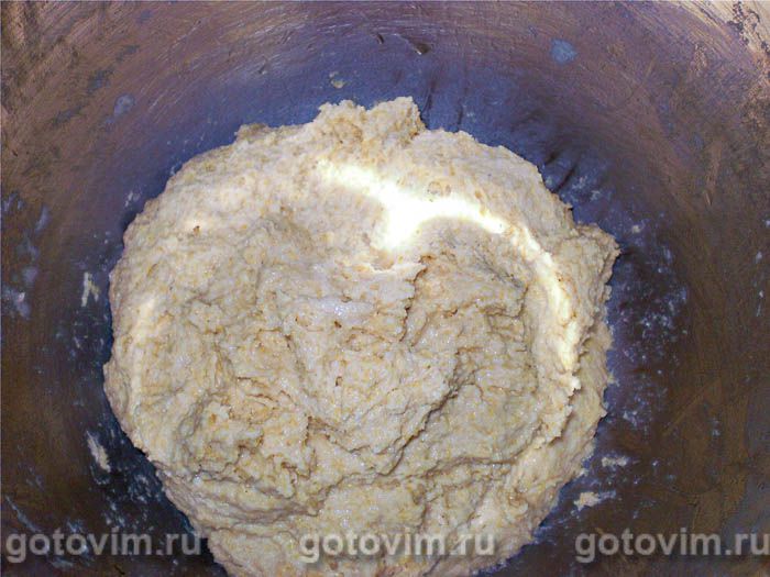 Фотографии рецепта Кукурузный хлеб (на опаре), 04 Кукурузный хлеб (на опаре), Шаг 04