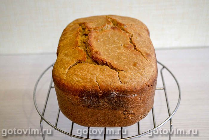 Фотографии рецепта Кукурузный хлеб на ржаной закваске, 07 Кукурузный хлеб на ржаной закваске, Шаг 07