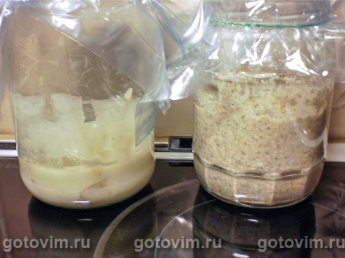 Фотографии рецепта Закваска на хмелю для ржаного хлеба, 06 Закваска на хмелю для ржаного хлеба, Шаг 06