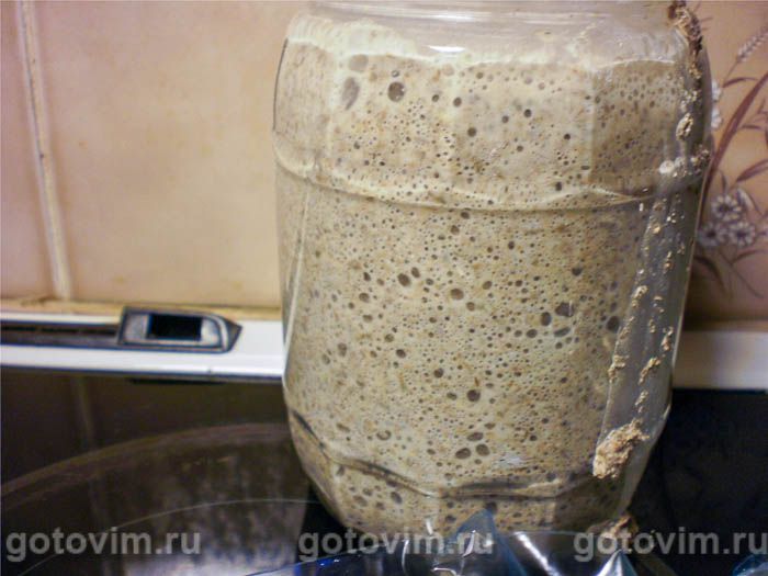 Фотографии рецепта Закваска на хмелю для ржаного хлеба, 07 Закваска на хмелю для ржаного хлеба, Шаг 07