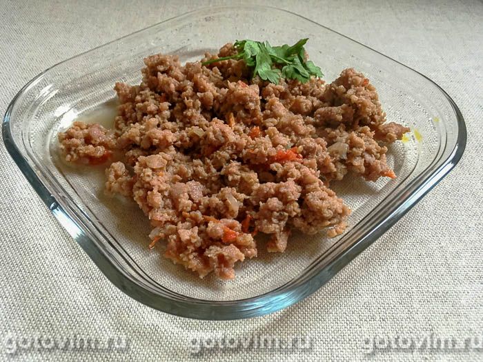 Фотографии рецепта Индюшиный фарш, поджаренный с хумусом, 06 Индюшиный фарш, поджаренный с хумусом, Шаг 06