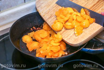 Фотографии рецепта Хурма, фаршированная мясом, 04 Хурма, фаршированная мясом, Шаг 04