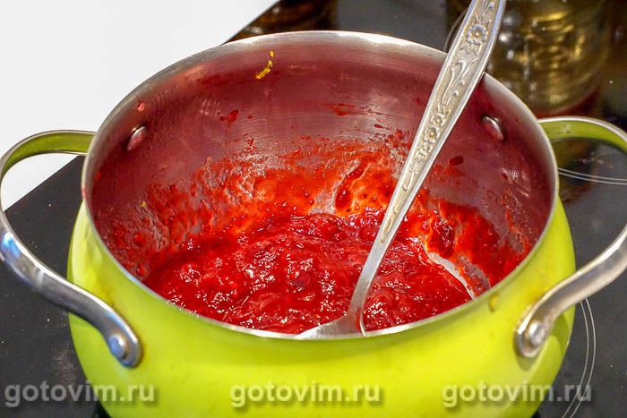 Фотографии рецепта Индейка с клюквенным соусом, 06 Индейка с клюквенным соусом, Шаг 06