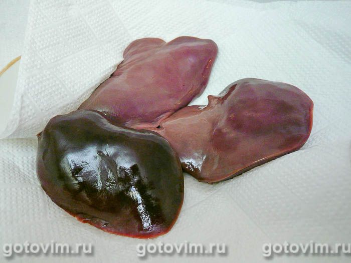 Фотографии рецепта Индюшачья печень с яблоками, 04 Индюшачья печень с яблоками, Шаг 04