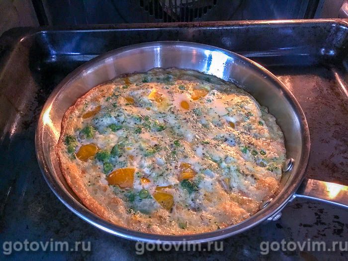 Фотографии рецепта Фриттата в духовке, 04 Фриттата в духовке, Шаг 04