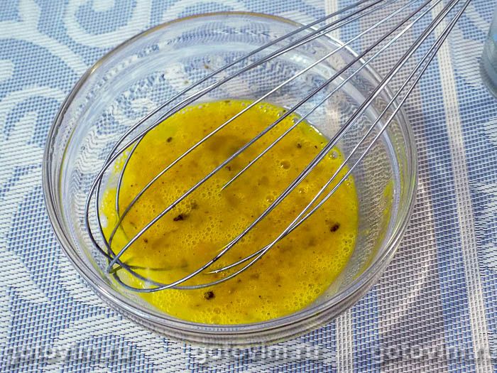 Фотографии рецепта Кабачки брусочками с чесночным соусом, 02 Кабачки брусочками с чесночным соусом, Шаг 02